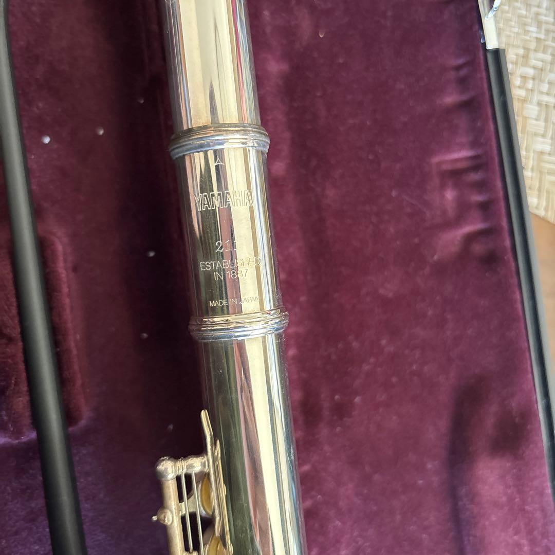 YAMAHAフルート ESTABLISHED 1887 銀製 16キー セールホビー・楽器・アート - YAMAHAフルート ESTABLISHED 1887 銀製