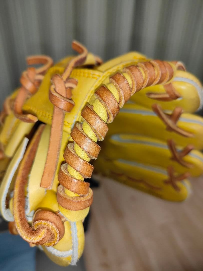 MizunoPro KK.KLUB serious edition イエロー - メルカリ