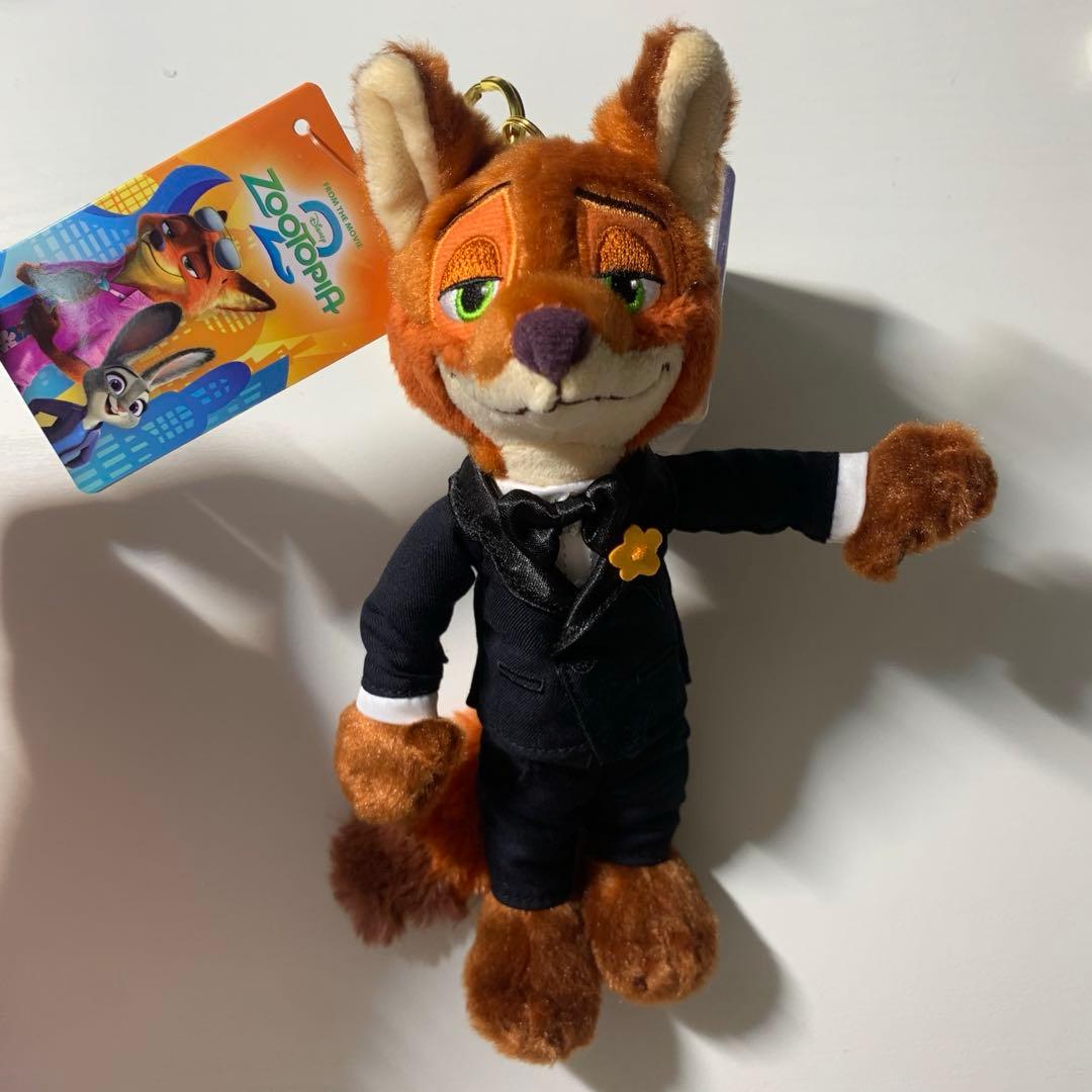 ズートピア2 タキシード ニック ディズニーストア 限定 キーホルダー