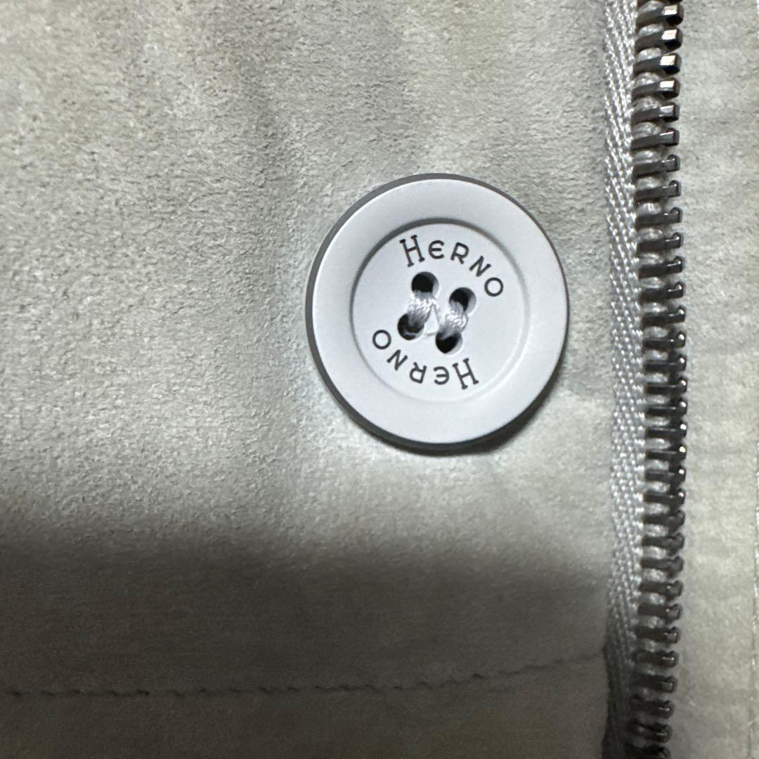 づ*ん様 Herno ダウンジャケット 48 ライトグレー/ベージュ 安い