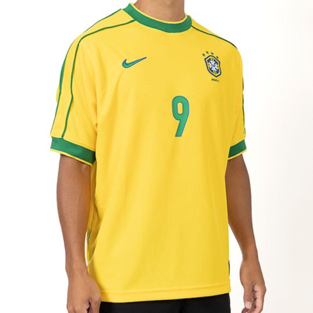 ブラジル代表 リイシュー ジャージー #9 ロナウド - メルカリ