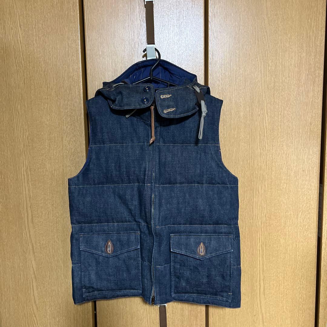 ストップライトstop light　ジェラート　コリンボ　デニムダウンベスト インディゴなダウンベストには。｜ビームス 鹿児島｜BEAMS