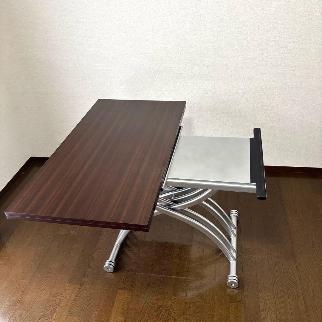 美品】OZZIO サリスカンディ 昇降式テーブル 天板拡張 油圧式 - メルカリ