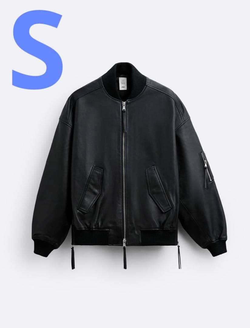 ZARA × メゾンスペシャル レザー ボンバージャケット 新品未使用 S