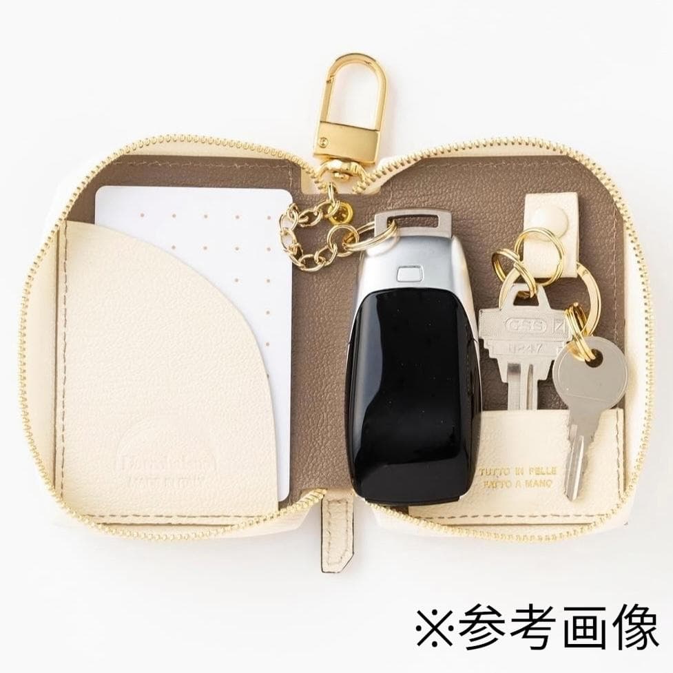 2299【レア 新品 ラルコバレーノ】キーケース☆鍵入れ☆カードキー☆本革☆