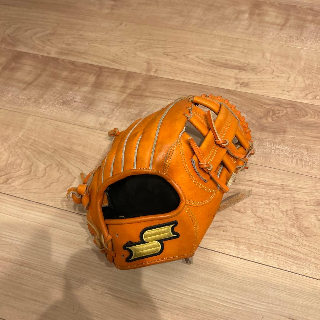 硬式野球グローブ オレンジ Sロゴ 硬式野球グローブ オレンジ Sロゴ 楽天市場】【交換往復送料無料