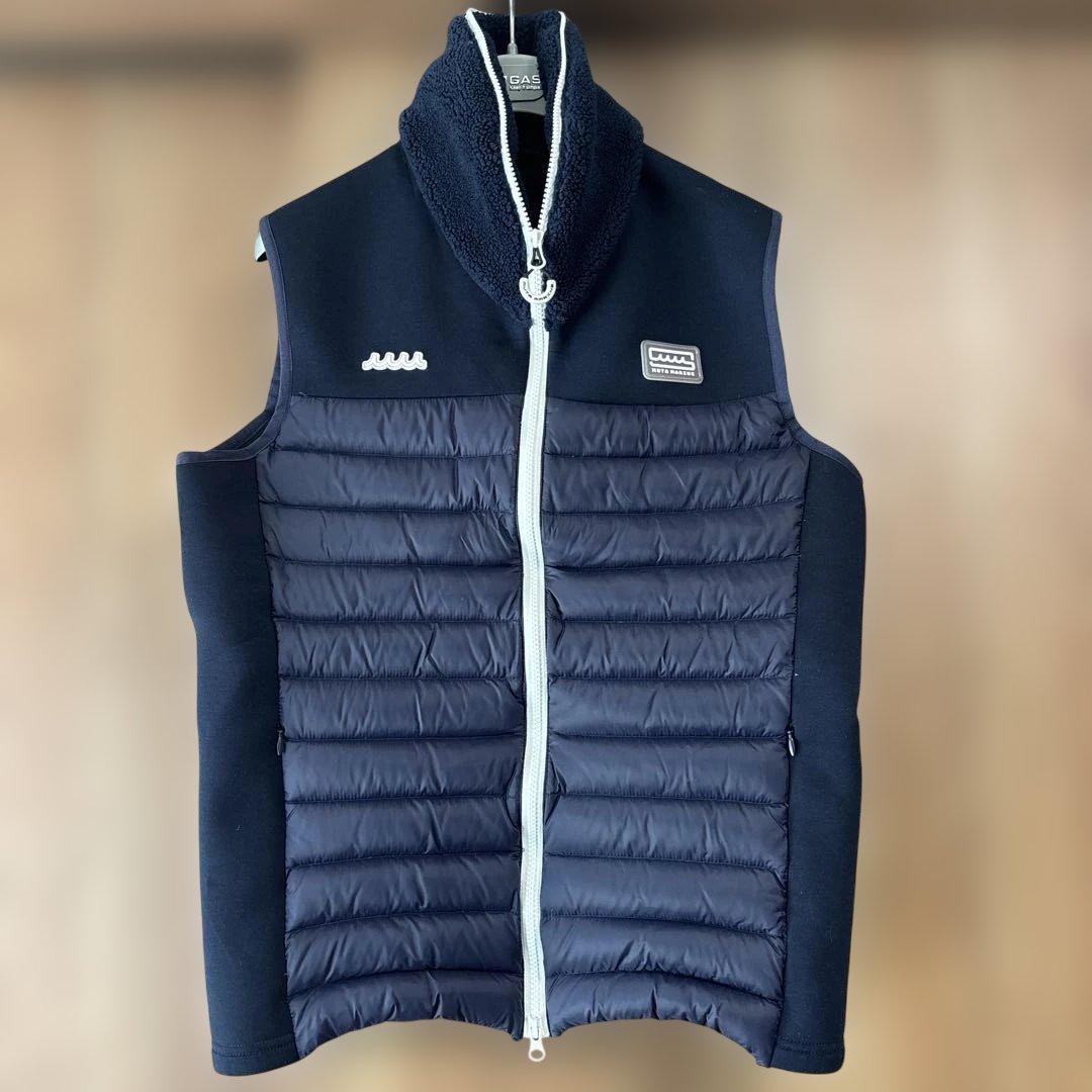 ピ*ロ様 MUTA MARINE ダウンベスト ネイビー サイズ6