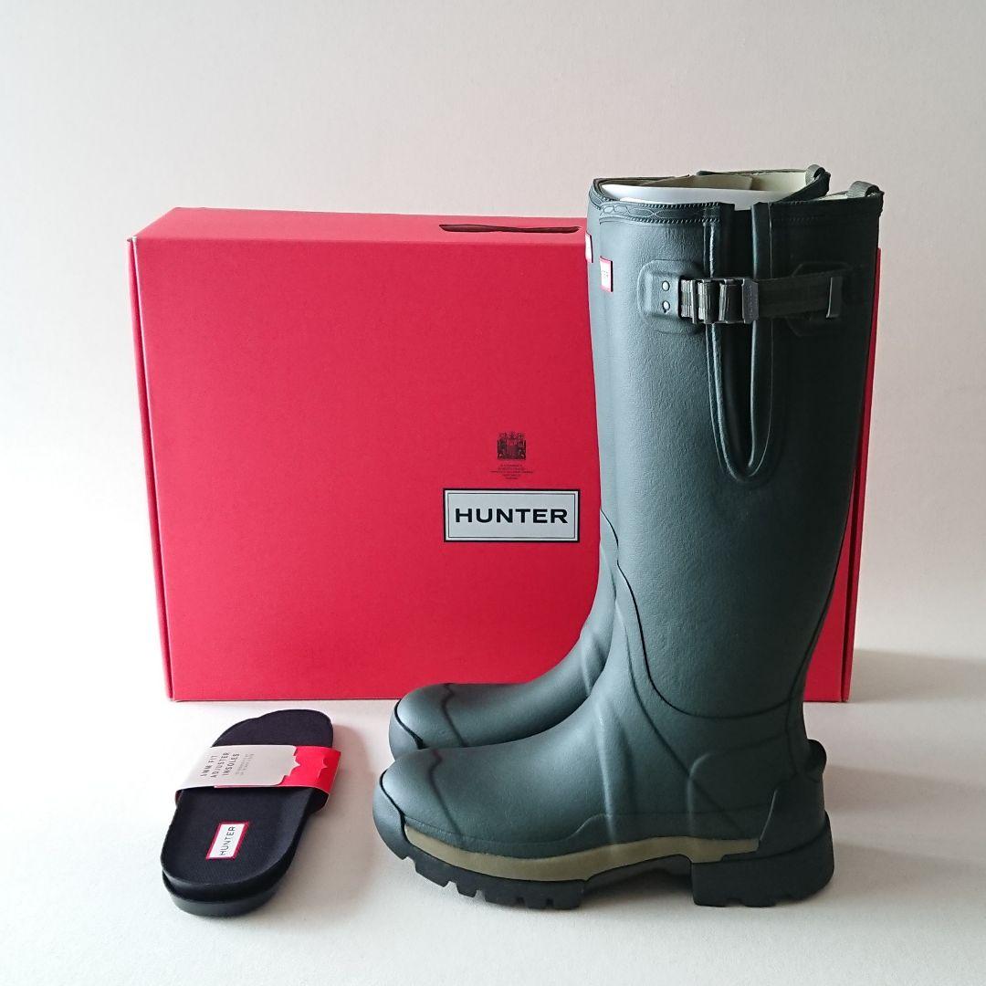 HUNTER BALMORAL ハンター バルモラル レインブーツ 長靴 新品HUNTERレインブーツUK8ハンターバルモバル 長靴 BALMORAL - メルカリ