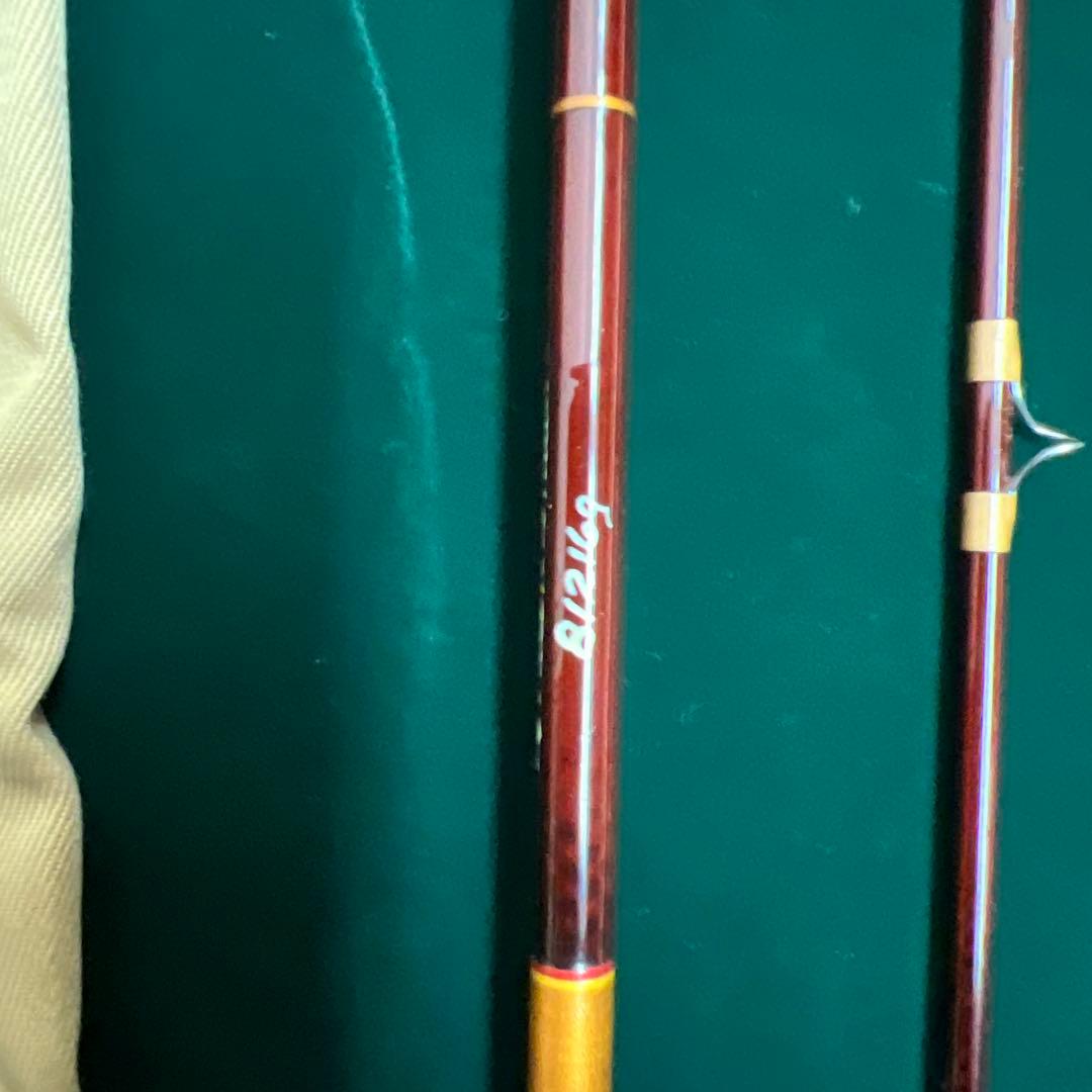 超希少　 レオナルド　カーボンフライロッド　8.6f #6