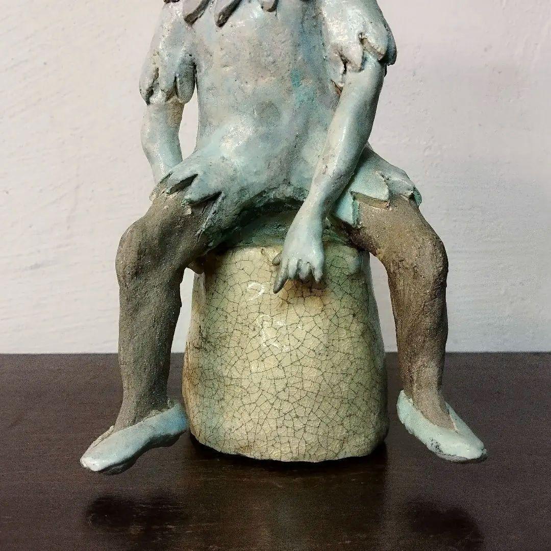 結城美栄子】陶人形 作家もの - メルカリ