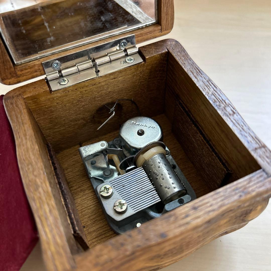 木箱 オルゴール アンティーク レトロ - メルカリ
