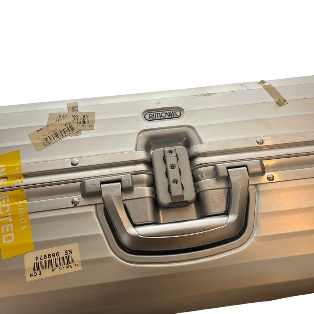 RIMOWA 930.77廃盤 TOPASアルミジャンボトロリー 104L 4輪 - メルカリ