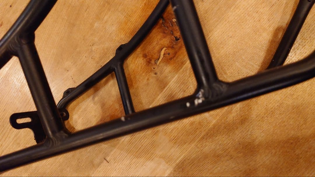 MATE X 純正 油圧式ブレーキ用 リアキャリア、テールランプセット