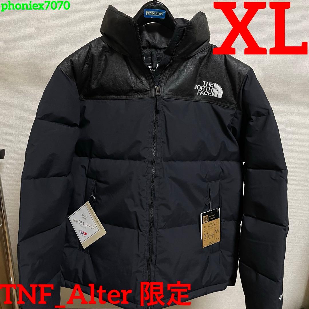 ノースフェイスオルター限定 GTXレザーヌプシジャケット【XL】ブラック