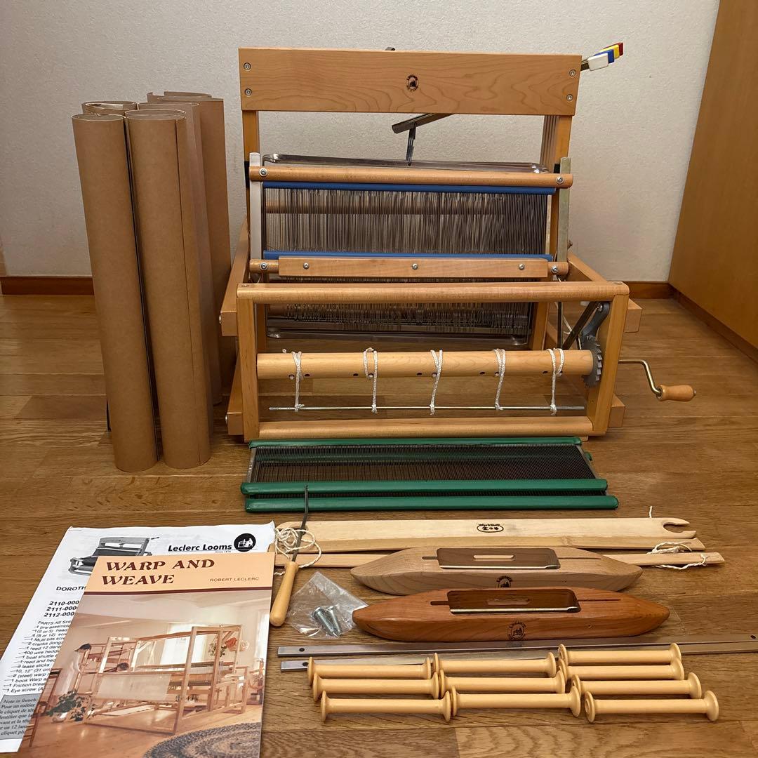 卓上手織り機　カナダ製　Leclerc Dorothy Leclerc Dorothy Table Loom – Portable, Expandable, Beginner
