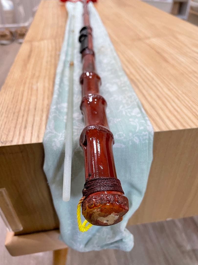 ヘチ竿　黒鯛　チヌ　グラスロッド　竹和竿　筏竿　約192cm ヘチ竿 黒鯛 チヌ グラスロッド 竹和竿 筏竿 約192cm