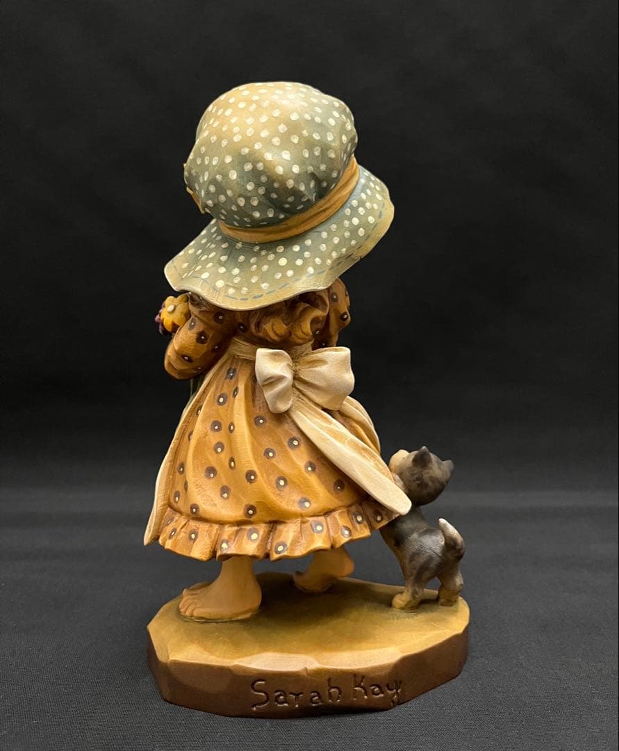 限定品】ANRI アンリ人形 Sarah Kay「女の子にと子猫」サラ・ケイ