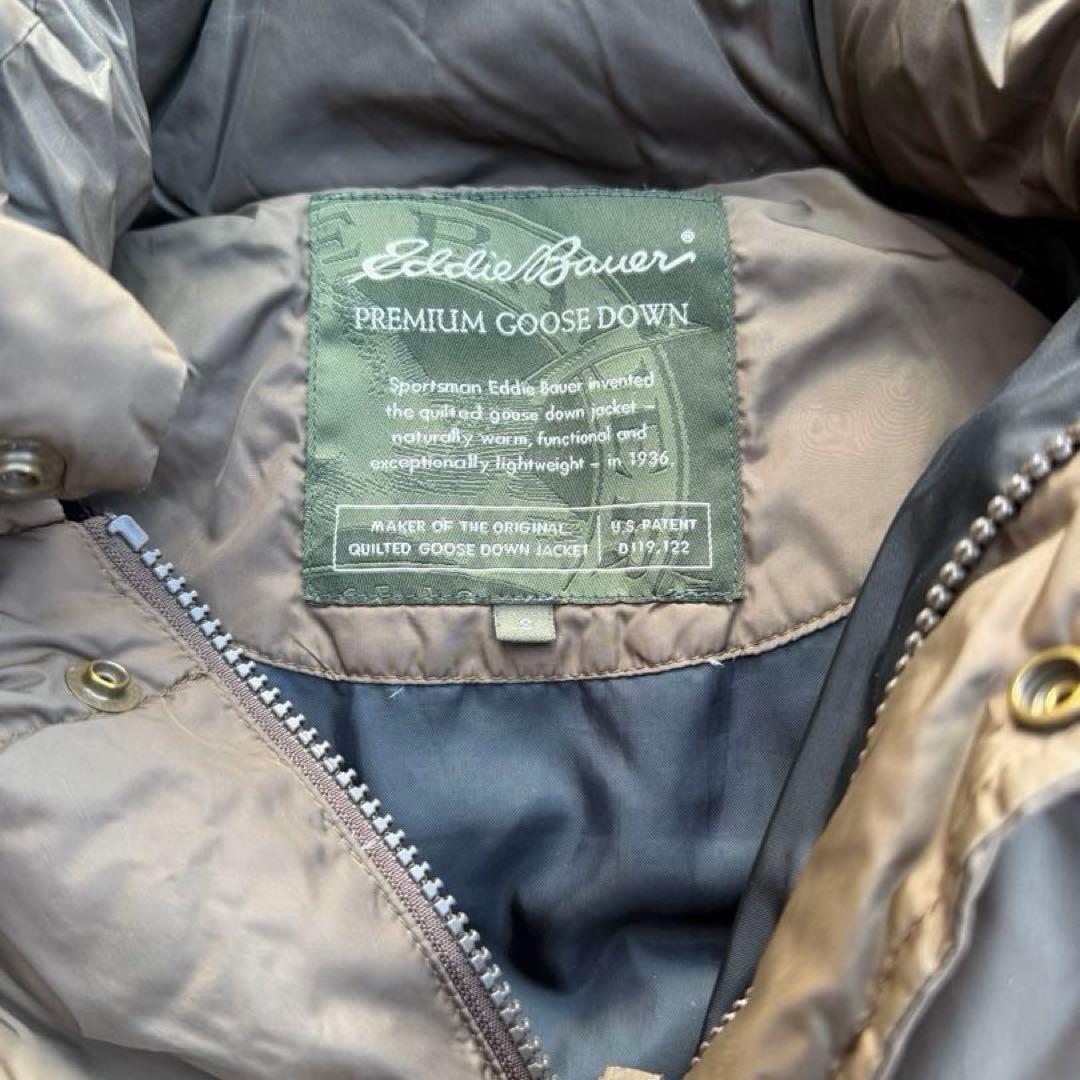 Eddie Bauer ダウン パファー ジャケット ノームコア ブラウン - メルカリ