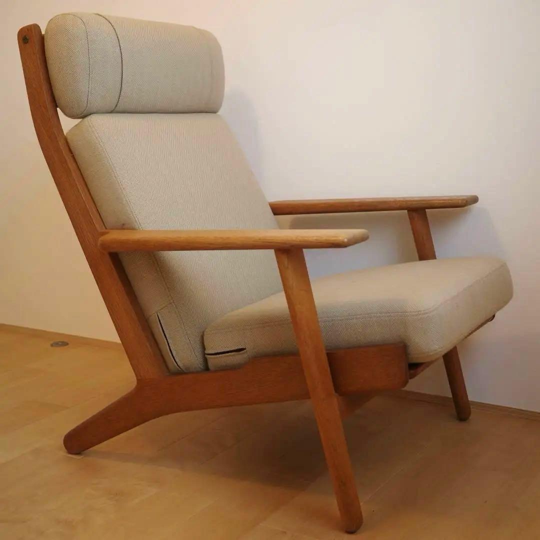 GE290A　ハイバックソファ　オーク材　Hans J.Wegner Hans J Wegner GE290A ハイバックソファ オーク | 北欧家具 haluta