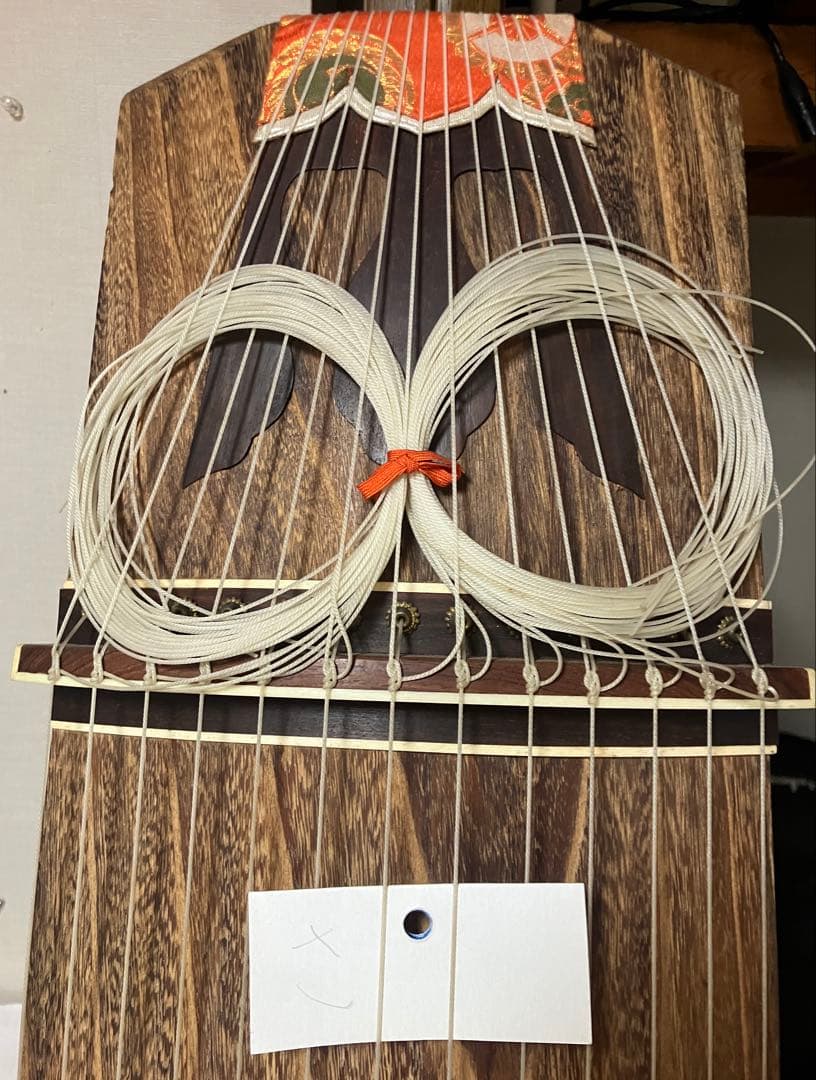 値引き 13弦 筝 並甲 すだれ彫り 甲に琴柱の倒れた跡少ない - メルカリ