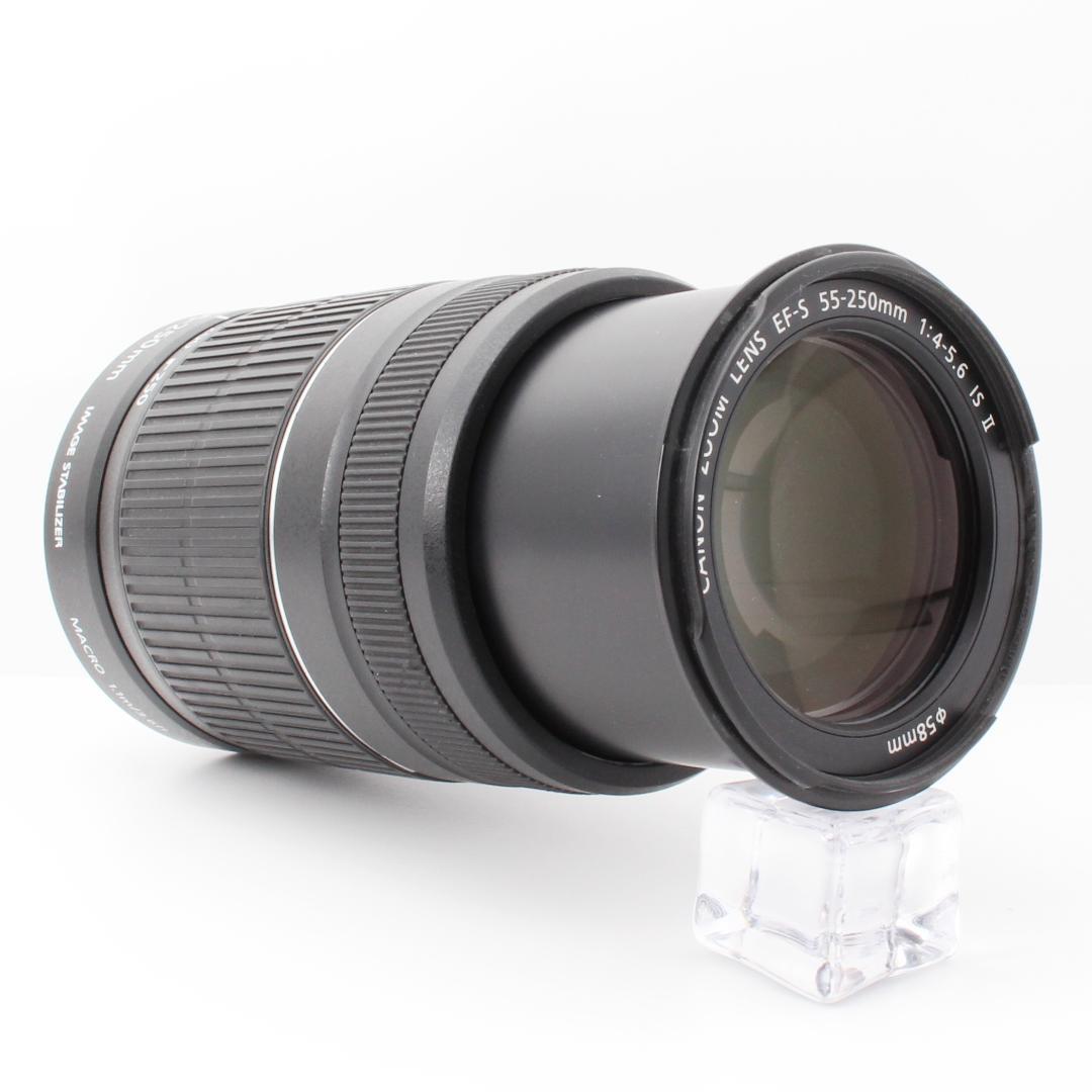 望遠レンズ✨手ブレ補正⭕️Canon EF-S 55-250mm IS Ⅱ 即納お手軽