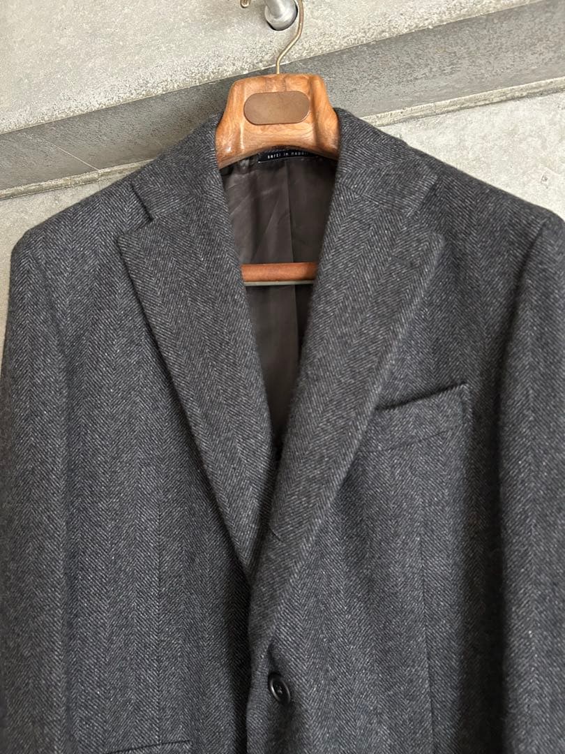 美品 De Petrillo, GAiOLA カシミア チェスターコート 50