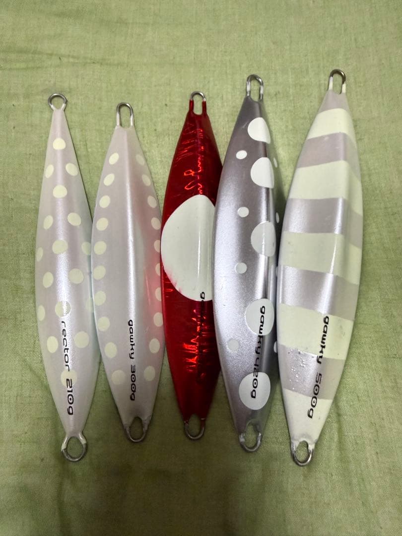 ガーキー、レクター5本セット