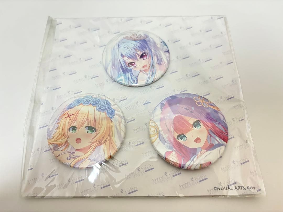 SummerPockets 缶バッジセット 空門蒼 紬ヴェンダース 神山識 - メルカリ