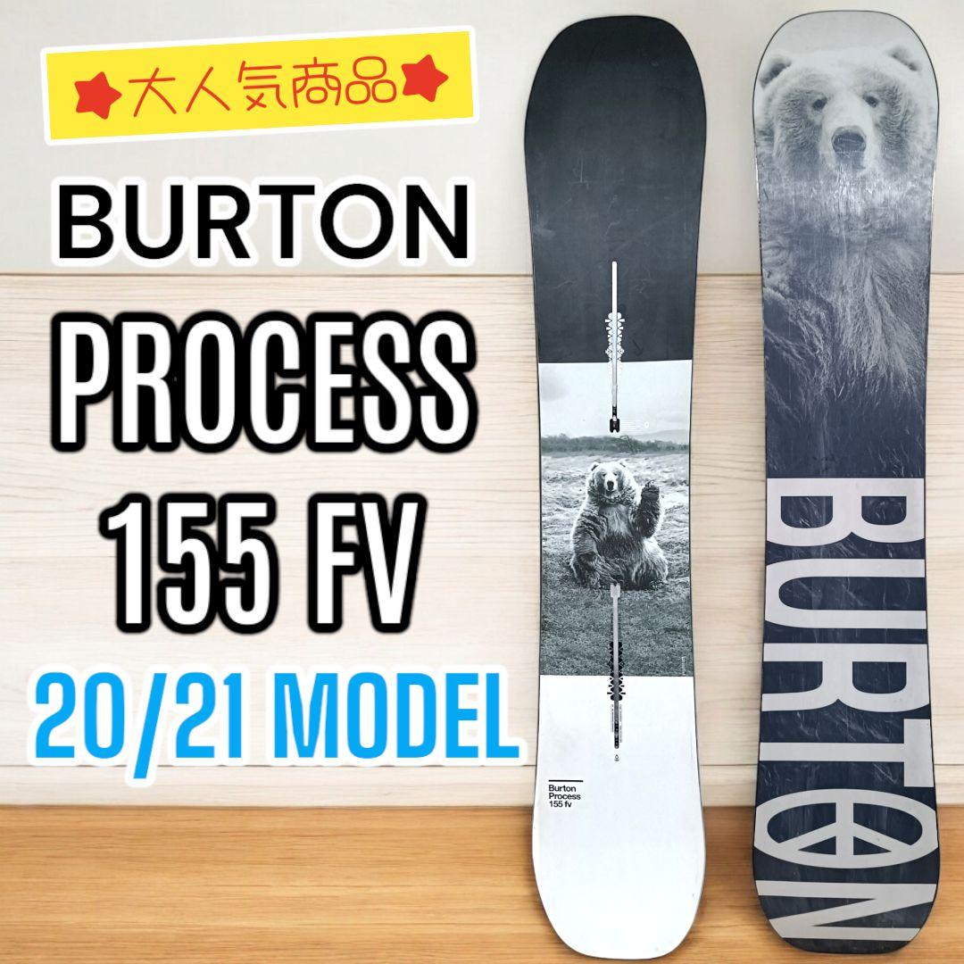 BURTON PROCESS 155FV 20/21 キャンバー スノーボード - メルカリ