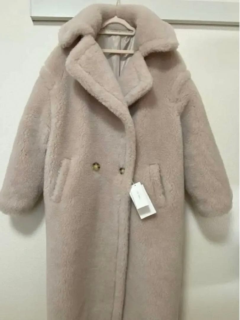 ⭐︎新品未使用【Rnyroom】大人気！ベアコート♡アルパカ素材（ライト