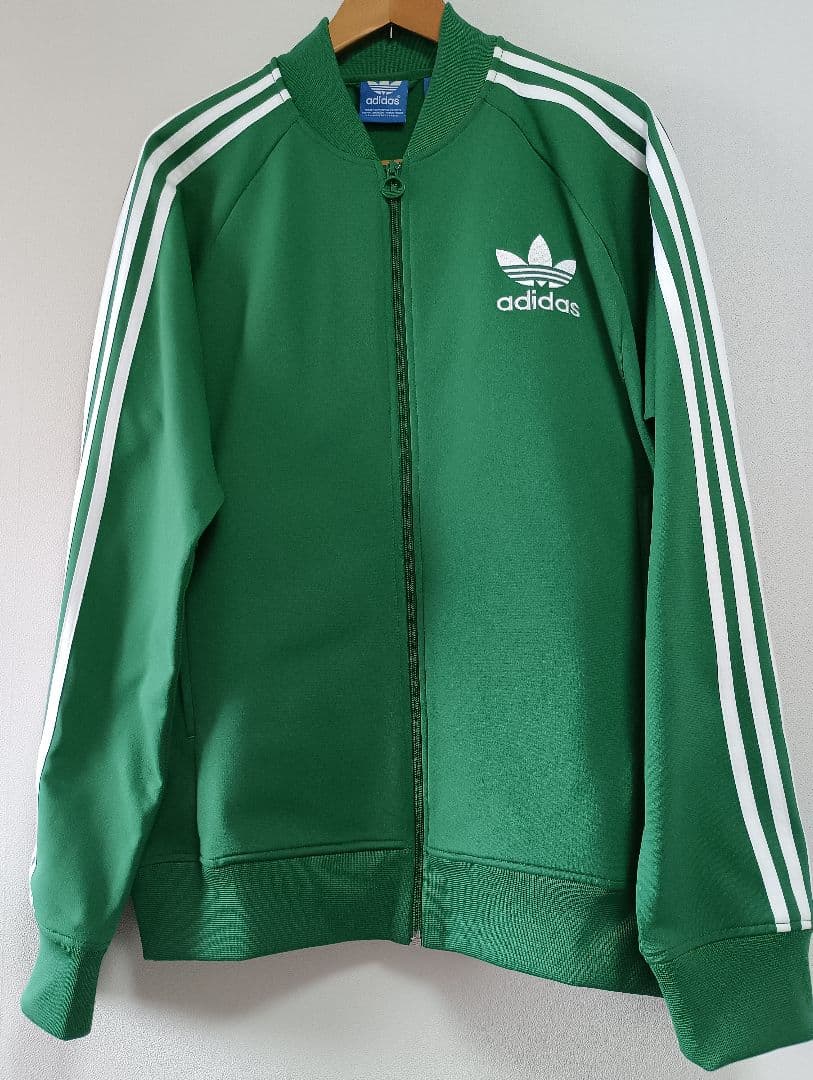 adidas グリーン ジャージ atp L XL 極美品 - メルカリ