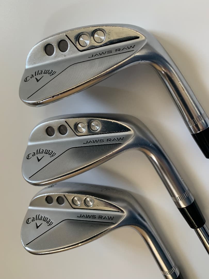 キャロウェイ JAWS RAWウェッジ 3本セット （48.52.58）Callaway Jaws
