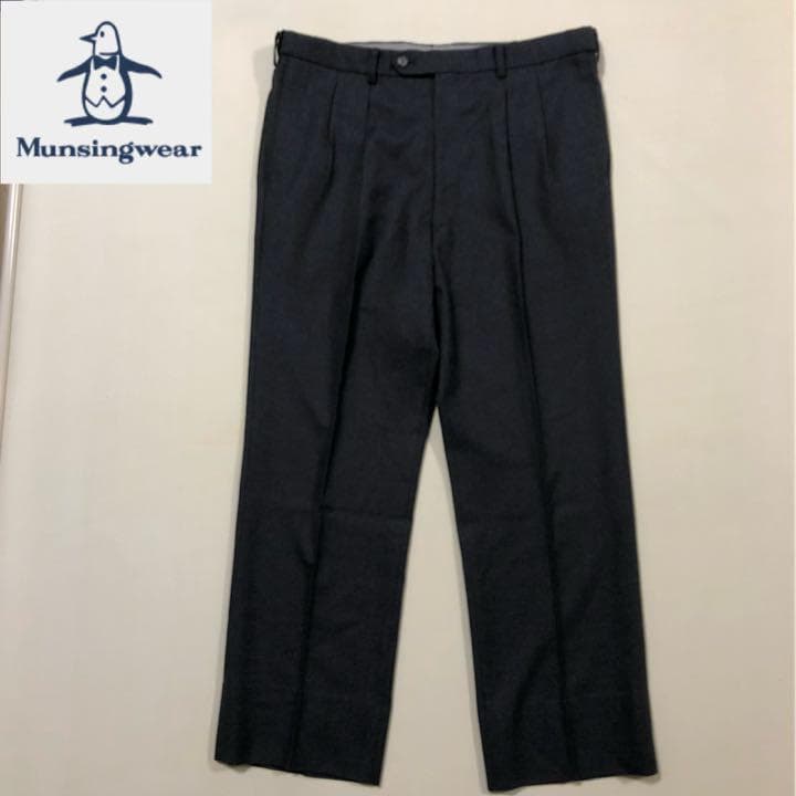 マンシングウェア◆ウール100 ゴルフパンツ◆ブラック サイズ91 楽天市場】ウール パンツ（ブランドマンシングウェア）（ゴルフ