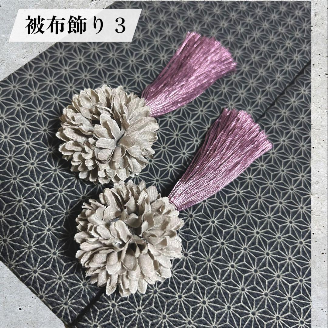 七五三 3歳 被布コート グレー 男の子 utatane お正月 正月 初詣