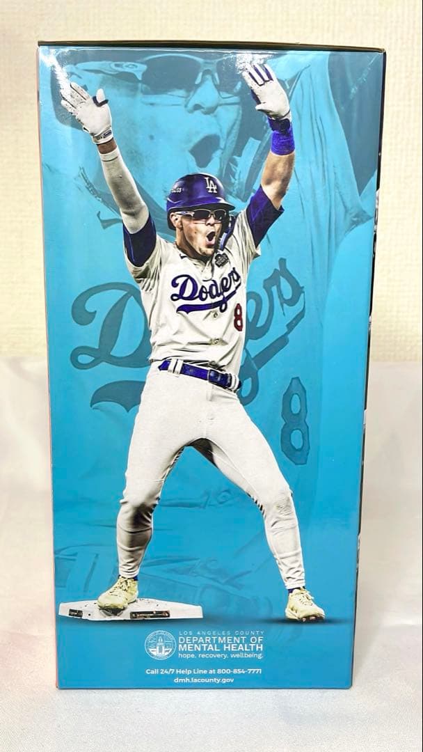 キケ・ヘルナンデスボブルヘッド8/31来場記念品ドジャース