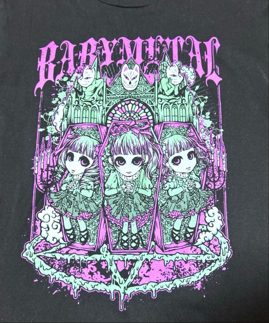 BABYMETAL 召喚 Tシャツ Mサイズ 日本武道館 赤い夜 黒い夜 - メルカリ