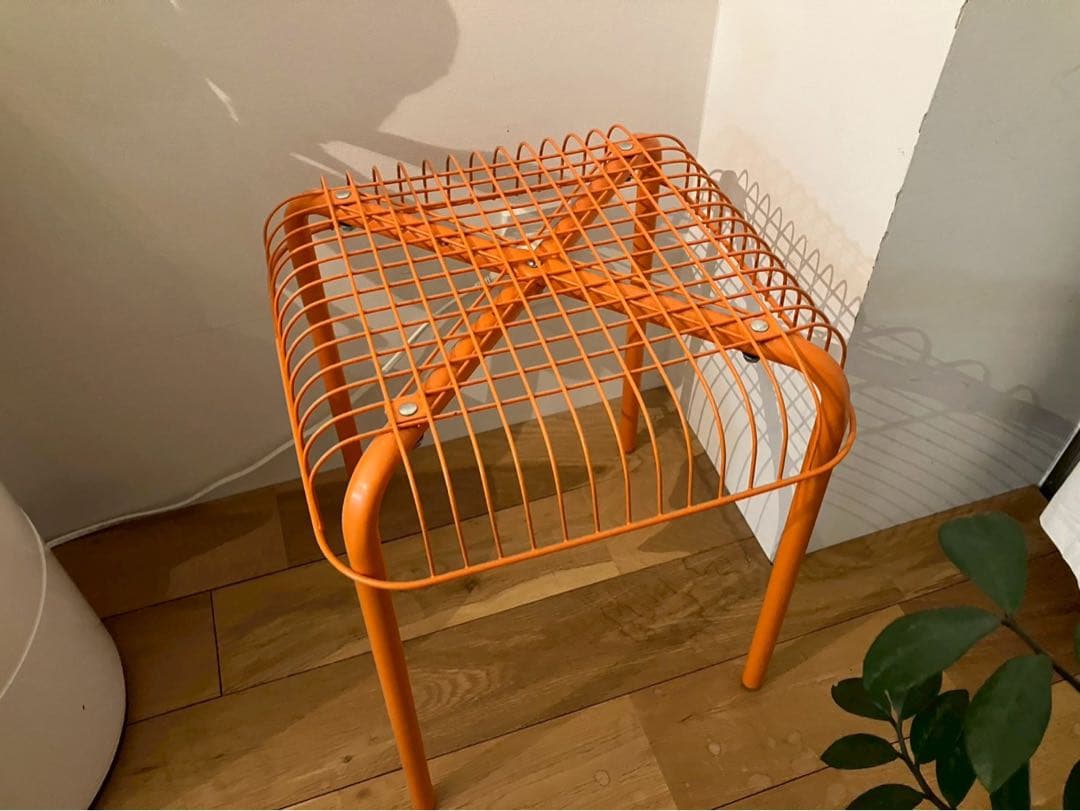 IKEA VÄSTERÖN オレンジ スツール IKEA - Västerön - Orange Stool - 2015