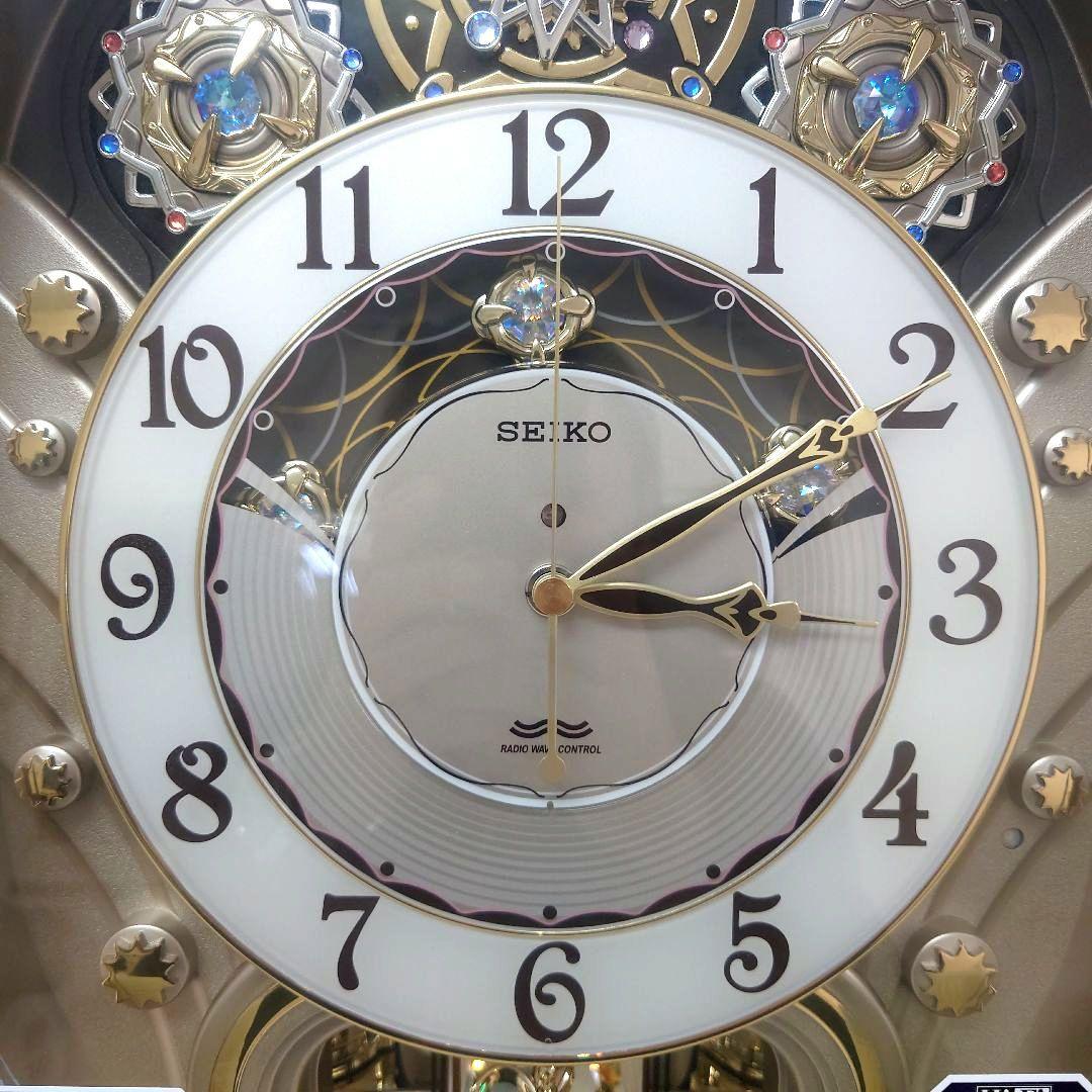 M1220A1 未使用☆SEIKO 電波クロック RE562H 動作確認済み - メルカリ