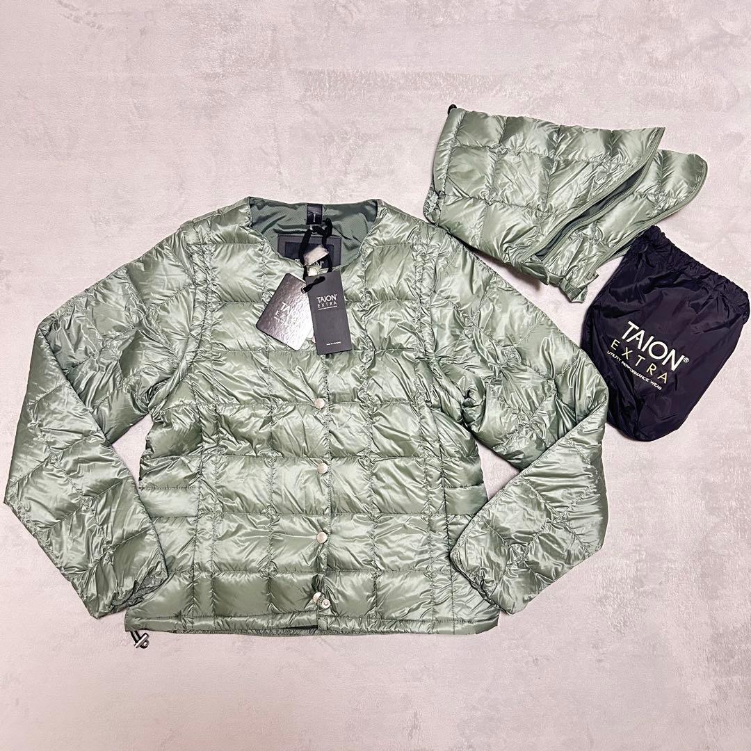TAION EXTRA 新品タグ付 電熱 3way ダウン ヒーティングシ
