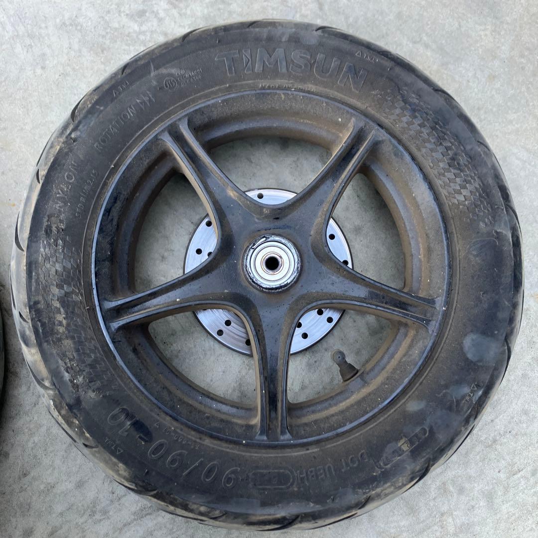 ヤマハsa56j純正タイヤホイールフロントフォーク付きsa39jsa58j - メルカリ