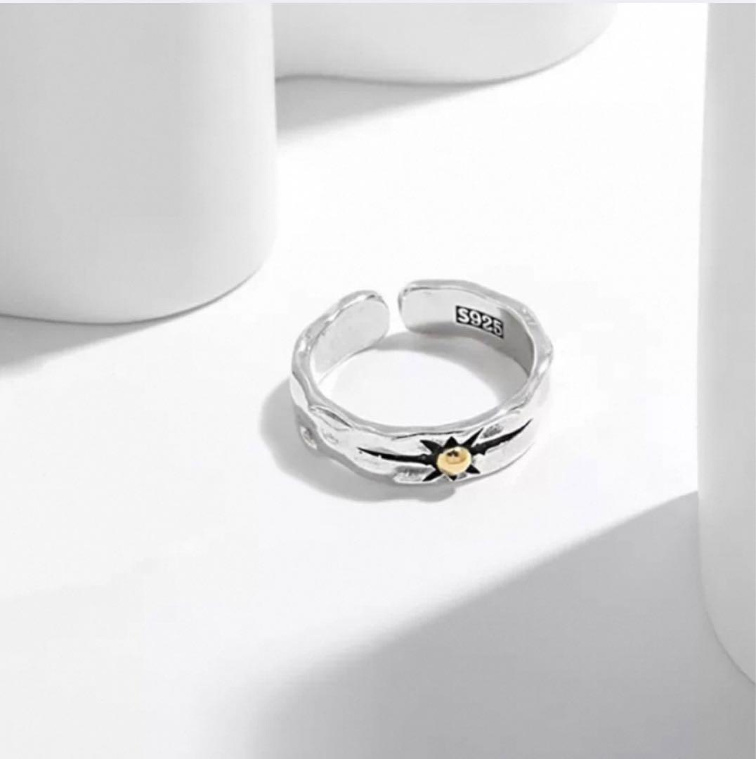 メキシカン リング シルバー インディアン ヴィンテージ ナバホ 太陽