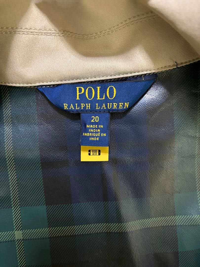 早い者勝ち】Ralph Lauren ナイロン スプリングコート フード付き