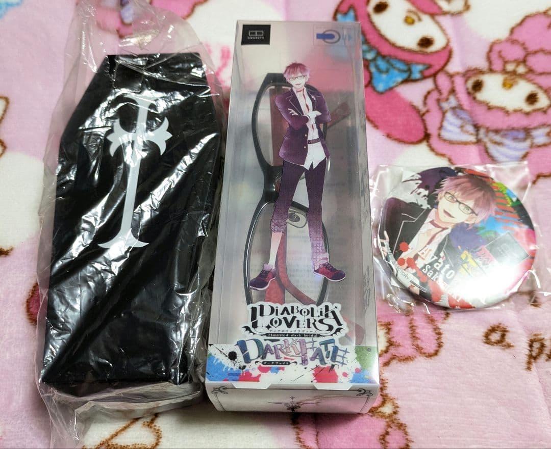 DIABOLIK LOVERS ディアラバ 逆巻アヤト コラボ眼鏡 DIABOLIK LOVERS ディアラバ 逆巻アヤト コラボ眼鏡