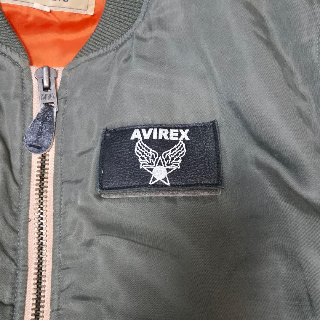 希少 アヴィレックス MA-1 M カーキ ディズニー ドナルド 6162043