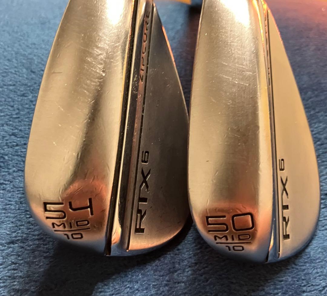Cleveland RTX 6 ウェッジ 50度 54度 2本セット　s200 Cleveland RTX 6 ZipCore Wedge Tour Satin | Cleveland