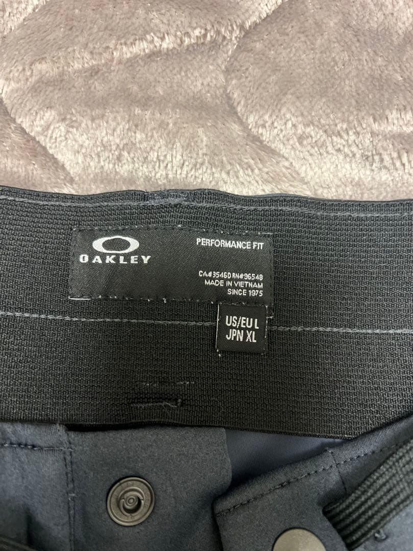 レア】オークリー スカル チャコールグレー 上下セットアップ OAKLEY