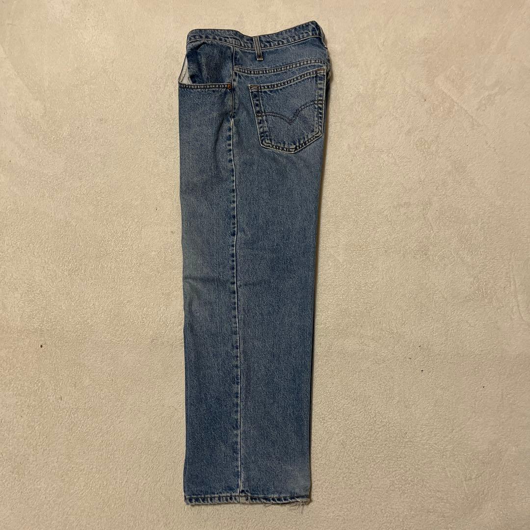 太さ◎ 90s levi's 575 w30 ワイド バギー ブルー カナダ製