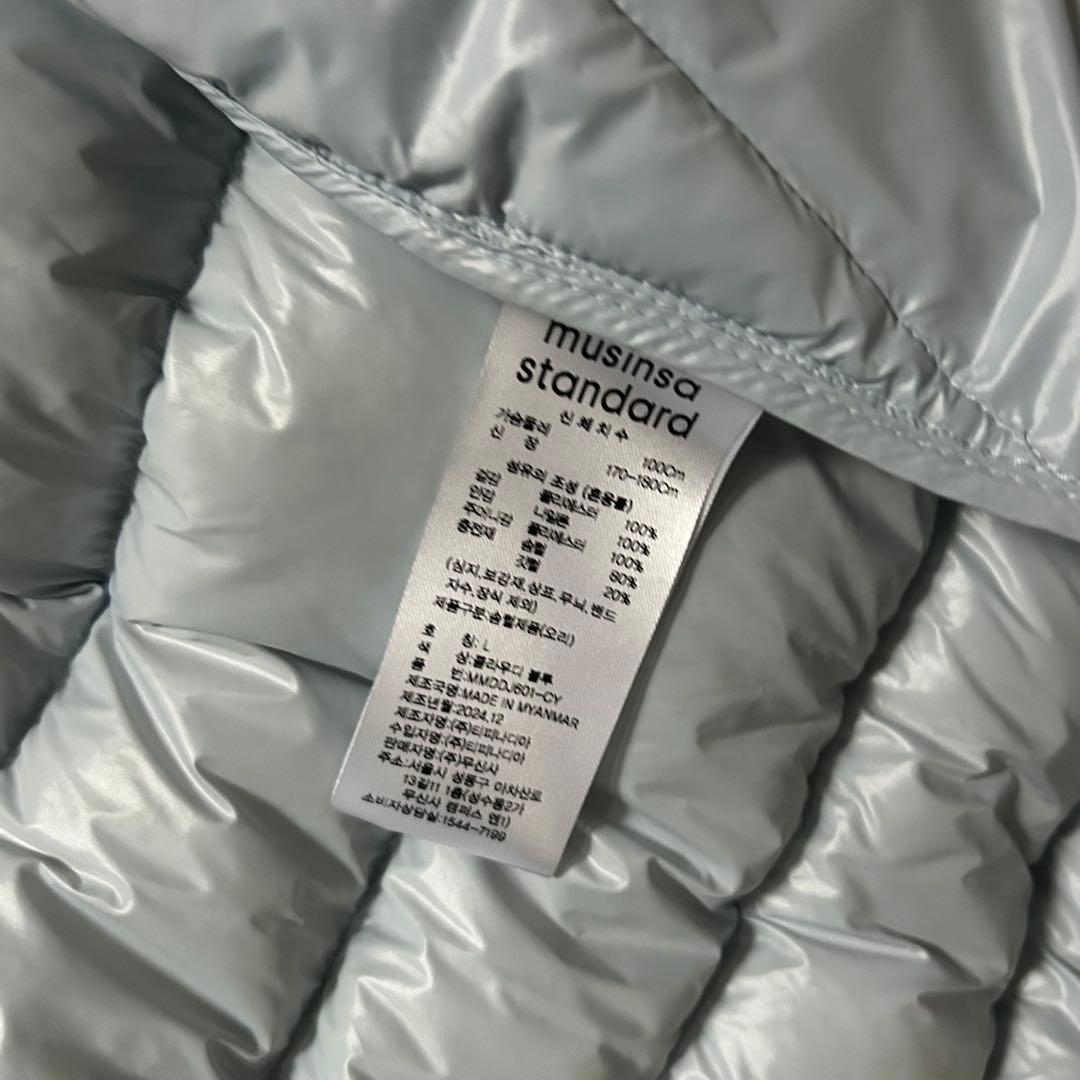 国内入手困難❗️】musinsa standard ライトダウン 水色 L - メルカリ