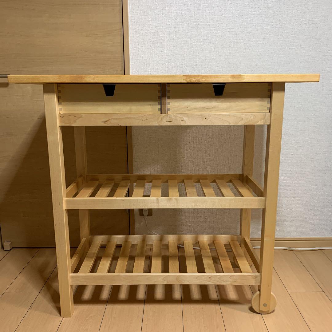 IKEA FORHOJA フォルホイア キッチンワゴン