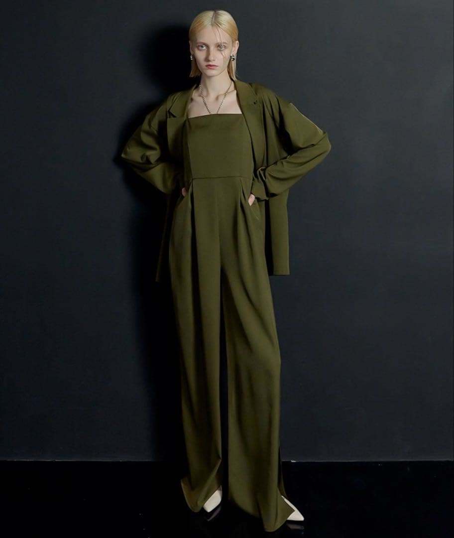 et.UNiVER niana Pratical set up Sサイズ et.UNiVER niana Pratical set up Sサイズ et.UNiVER パンツドレス